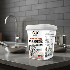 Xin <span class=keywords><strong>Juke</strong></span> – Nettoyant solide écologique en acier inoxydable 500g, restaure l'éclat, multi-usages pour articles ménagers et ustensiles de cuisine, parfum citron - Product Image 3