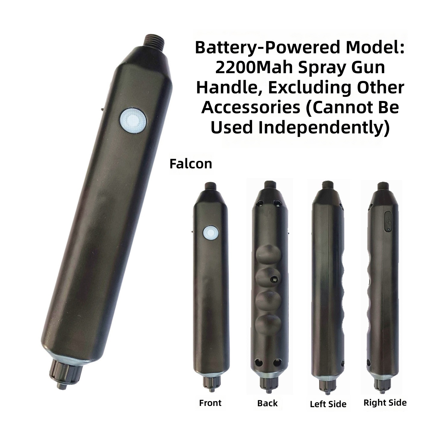 Negro acostado: Mango 2200mAh (no se puede usar solo)