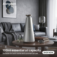 Diffuseur d'arômes intelligent Smart Silence Scent, contrôle par bouton APP, USB, boîte cadeau en métal, capacité 51-100 ml, fonction de minuterie