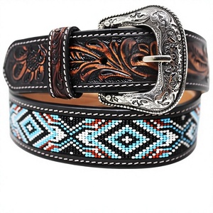 Cinturón Personalizado para Hombre, Estilo Vintage, de Cuero Vacuno, Hebilla de Acero Resistente, Impermeable, Ecológico, con Logotipo Cuadrado de Alta Resistencia, 3.8CM - Product Image 2