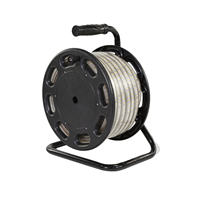 Bande LED portable IP65 SMD2835 en bobine de 25 m, haute luminosité, étanche, certifiée ROHS, durée de vie de 50 000 heures, pour entrepôt, tunnel, usage industriel