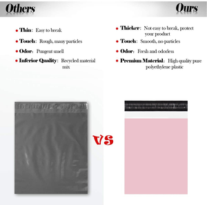 Sacs d'expédition imperméables en <span class=keywords><strong>plastique</strong></span> <span class=keywords><strong>pour</strong></span> vêtements, enveloppes postales <span class=keywords><strong>pour</strong></span> colis, sacs de messagerie <span class=keywords><strong>pour</strong></span> emballages de marque - Product Image 5