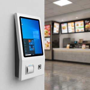Kiosco de Autoservicio con Pantalla Táctil de 21.5 Pulgadas y Resolución 1080p para Restaurantes, <span class=keywords><strong>PC</strong></span> Android Todo en Uno, Máquina de Pago - Product Image 3