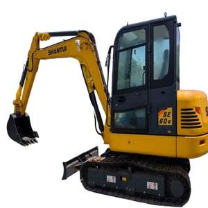 Machine de terrassement, excavatrice sur chenilles SE60W 6 tonnes en stock et prête à être expédiée - Product Image 5