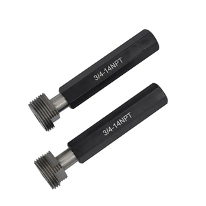 3/4-14 थ्रेड नड प्लग गेज एनसी राष्ट्रीय पाइप टेपर गेज - Product Image 1