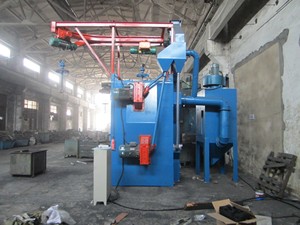 Dingtai Bibo Máquina de Granallado de Acero Tipo Gancho, Equipo de Pulido Automático de Alta Productividad Controlado por PLC - Product Image 2