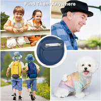 Étui AirTag pour animaux de compagnie et enfants – Coque de protection souple en silicone – Étanche, anti-perte, localisateur tout-en-un avec broche