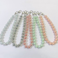 Rantai Tas Manik-manik Besar 16mm Warna Permen Es, Tali Selempang 45cm, Pengganti Tas, Rantai Dekorasi DIY