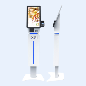 Tất cả-trong-một hệ thống <span class=keywords><strong>POS</strong></span> thức ăn nhanh màn hình cảm ứng thanh toán tự phục vụ đặt hàng máy Internet tự phục vụ đặt hàng máy - Product Image 4