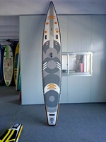 2025 Haute Qualité Mini Gonflable Doux Résine Époxy Planche De Surf Sports Nautiques Vitesse Course Stand-Up Paddleboarding Accessoire