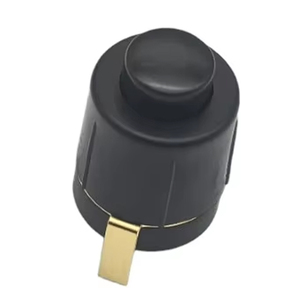 مفتاح ضغط أسود 3A 30V بزر ضغط أمامي، 2 دبوس نحاسي مطلي بالذهب، تشغيل/إيقاف لحظي، للمشاعل الإلكترونية والأجهزة المنزلية - Product Image 2
