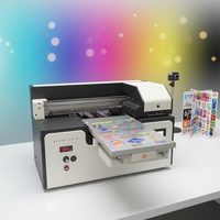 <strong>Hot</strong> <strong>Sell</strong> A3 3360 Flatbed UV DTF Sticker Printer Phone Case Tumbler Golf Ball Acrylic <strong>Printing</strong> <strong>Machine</strong> XP600 for Small <strong>Business</strong>