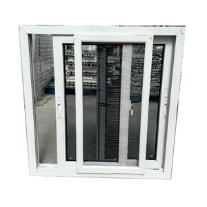 Trung Quốc phần cứng hàng đầu <span class=keywords><strong>uPVC</strong></span> cửa sổ trượt tùy chỉnh nướng thiết kế với lưới chống muỗi - Product Image 2