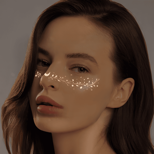 Pegatinas <span class=keywords><strong>de</strong></span> tatuaje temporal <span class=keywords><strong>de</strong></span> pecas a prueba <span class=keywords><strong>de</strong></span> agua a prueba <span class=keywords><strong>de</strong></span> sudor, diseño <span class=keywords><strong>de</strong></span> rosa <span class=keywords><strong>de</strong></span> sello caliente <span class=keywords><strong>de</strong></span> larga duración para crear varios looks <span class=keywords><strong>de</strong></span> maquillaje - Product Image 1