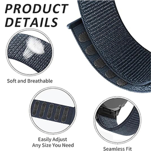 Bracelets de montre en nylon pour <span class=keywords><strong>Garmin</strong></span> Enduro/Descent/TACTIX/<span class=keywords><strong>Fenix</strong></span> 8 E 7 7X <span class=keywords><strong>6</strong></span> 6X <span class=keywords><strong>Pro</strong></span> 5X 22mm 26mm <span class=keywords><strong>Bracelet</strong></span> de montre intelligente réglable <span class=keywords><strong>Bracelet</strong></span> souple - Product Image 5