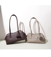 Sac à bandoulière de luxe en cuir véritable pour femme, style vintage, personnalisable avec logo, en cuir de vachette pleine fleur, sac à main sous le bras