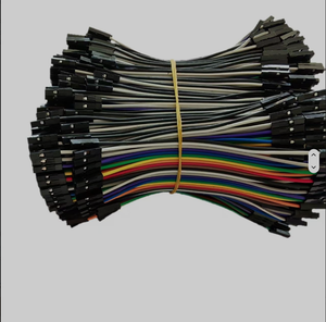 Prova Dupont FFC Kabloları Kalaylı Bakır İletken PTFE İzoleli PVC Kılıflı Elektronik Kullanım 1m Uzunluk 12V Anma Gerilimi - Product Image 1