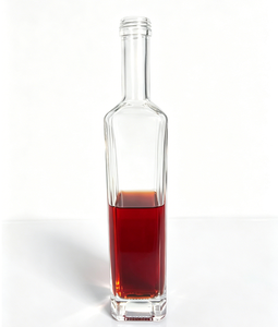 Bouteille en verre transparent de 700 ml à col étroit pour spiritueux comme la vodka, le <span class=keywords><strong>whisky</strong></span>, le gin et les liqueurs aux fruits ; bouchon à vis en aluminium personnalisable - Product Image 1
