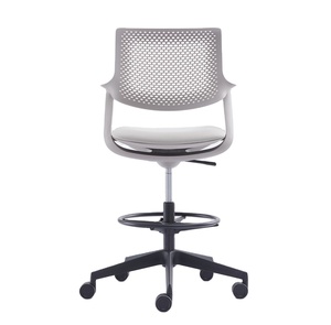 Taburete giratorio de pie para <span class=keywords><strong>bar</strong></span>, silla alta de metal, muestra gratis - Product Image 5