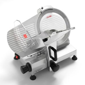 Cortadora de Carne Gastro Slicer-250 Watt-Blade 300mm de Acero Inoxidable Semiautomática con Grosor Ajustable, Nueva Condición - Product Image 3