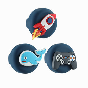 Étui pour Apple <span class=keywords><strong>Airtag</strong></span>, facile à fixer au collier ou aux chaussures, en silicone, mignon, dessin animé, pour enfants - Product Image 1