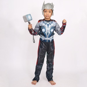Costume da <span class=keywords><strong>Thor</strong></span> di Alta Qualità con Maniche Lunghe e Pettorale Muscoloso per Ragazzi, per Feste di Halloween e Cosplay da Supereroe - Product Image 3
