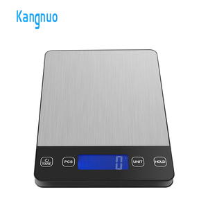 เครื่องชั่งดิจิตอลแบบดิจิตอลสำหรับครัว  หน้าจอ LCD คุณภาพสูง ตัวเครื่องบางเฉียบ ทำจากสแตนเลส - Product Image 1