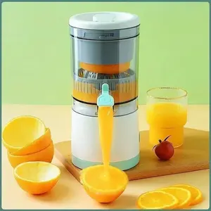 Jugo Exprimidor Extracteur De Jus De迷你水果橙慢榨汁机便携式电动新鲜果汁柑橘榨汁机