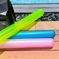 Anpassbare Schwimmringe Fluoreszierende Wassermatratze Pool-Nudel Schwimmreifen Aufblasbare Wasser-Glitzer-Hängematte für Erwachsene