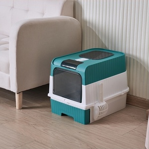 Tiroir totalement fermé anti-odeur bac à litière Runpin Jx-0036 stérilisé aux UV Extra Large bac à litière pour <span class=keywords><strong>chat</strong></span> produits de nettoyage pour animaux de compagnie - Product Image 6