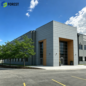 Corrosion Resistant <b>Space</b> Frame Prefabricated Steel Structure Warehouse Distribution Center Contractor - Product Image 1
