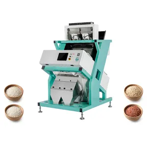 Gạo Màu Chọn Màu Sorter Phân Loại Máy 6SXM-126E + Gạo Màu Sorter