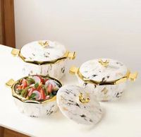 Cameroun – Ensemble de 3 casseroles isothermes grande capacité pour la maison, les fêtes et les restaurants (2L+2.5L+3L) – Garde au chaud et conserve les aliments