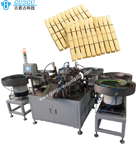 Machine à assembler les goupilles pour vêtements, prix d'usine personnalisé, pièces, montage de goupilles pour vêtements en bois - Product Image 1