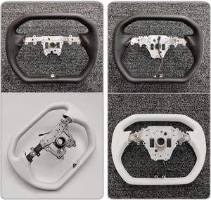 Volant de course hexagonal chauffant compatible avec le modèle Y Juniper Cybertruck, YOKE à 3 branches, nouveau modèle 3 Highland (Y Juniper) - Product Image 3