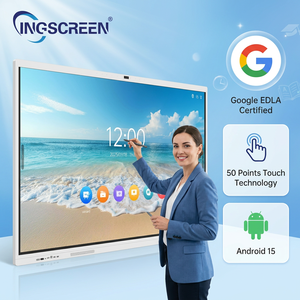 INGSCREEN Tableau Blanc Interactif Android 15 65 75 85 Pouces 8 Go 128 Go pour Conférences et Enseignement - Product Image 1
