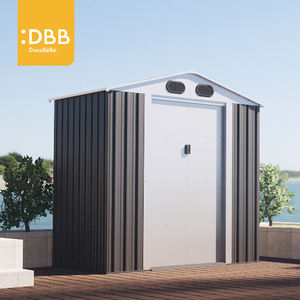 निर्माता गार्डन इमारतों अपैक्स लंबा ऊंचाई धातु शेड पीपी खिड़की आउटडोर उद्यान शेड - Product Image 2