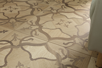 Carrelage de sol en bois de chêne Designs Pattern Engineered Parquet Wooden AB Modern Indoor Villa More Than 5 Years Acceptable