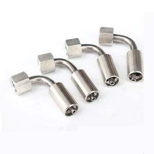 Droit 45deg 90deg -3an An3 3an An03 An-3 Ptfe <span class=keywords><strong>Tuyau</strong></span> De Ligne De Frein En Acier Inoxydable Femelle Mâle Banjo Sertissage Raccords Pivotants <span class=keywords><strong>Adaptateur</strong></span> - Product Image 1