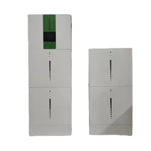 Stockage d'énergie à usage domestique empilé Lifepo4 10KWH 20KWH stockage d'énergie par batterie solaire avec onduleur et batterie tout-en-un système - Product Image 1