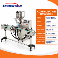 Machine de remplissage automatique monoposte haute performance pour liquides et pâtes (beurre de cacahuète, crème, sauces, liquides pour hot pot) en contenants en plastique et en verre