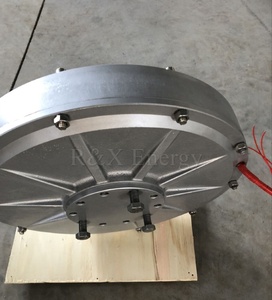 Alternateur à aimants à rotor interne sans noyau PMG380 10KW 360V 380V 400V triphasé à faible régime PMG380 Générateur à aimants - Product Image 5