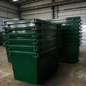 ถังขยะเหล็ก Marrell จากโรงงานโดยตรง ขนาดและสีตามสั่ง เสริมความแข็งแรง สำหรับรีไซเคิล<span class=keywords><strong>เศษ</strong></span>โลหะ - Product Image 4