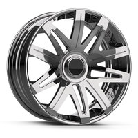 RCSR Llantas Forjadas Multirradio Cromadas Plateadas 22 24 26 28 5x120 5x112 5x114.3 para SUV Toyota RAV4 Ford Bronco
