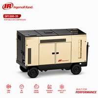 Compresseur d'air diesel portable de type vis, à remorquer, pour machine de forage de puits profonds et de sondages miniers, série Ingersoll Rand DP