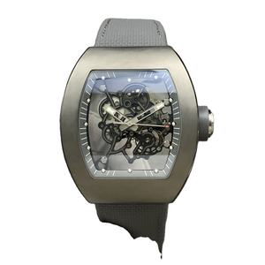 Montre automatique pour homme de haute qualité personnalisée, boîtier en alliage de titane, montre mécanique, bracelet en tissu ou en cuir - Product Image 1
