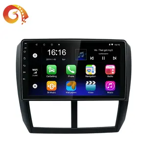 Gps 导航自动 Dvd 视频播放器 2 Din Android 无线电汽车立体声斯巴鲁福特 2008 2009 2010 2011 2012