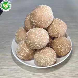 Boule de graines de sésame de riz gluant chinois Dim Sum congelé SD