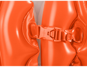 <span class=keywords><strong>Gilet</strong></span> de <span class=keywords><strong>natation</strong></span> gonflable pour enfants <span class=keywords><strong>INTEX</strong></span> 58671 Orange Deluxe avec flottabilité en PVC, conception sûre pour les sports nautiques - Product Image 3