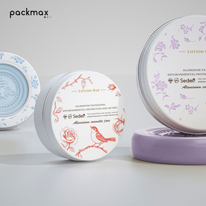 Custom Round Aluminum Soap Box for Handmade Soap Travel <b>Laundry</b> Soap - 45g Empty Tin Can <b>Storage</b> Container - Product Image 5